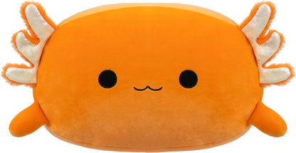 Squishmallows SQCR04196 Nico-Orange Axolotl Stackables 12 pulgadas Tamaño mediano Ultrasoft Oficial Kelly Peluche