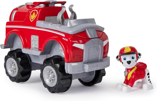 Paw Patrol Jungle Pups, vehículo elefante de lujo de Marshall, camión de juguete con figura de acción coleccionable, juguetes para niños y niñas de 3 años en adelante