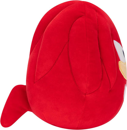 Squishmallows Original Sega Knuckles de 10 polegadas de pelúcia ultramacia de pelúcia média