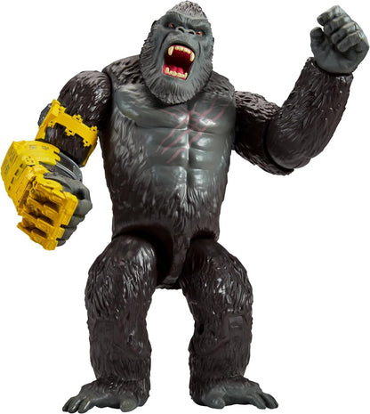 Godzilla x Kong: The New Empire, brinquedo de boneco de ação Kong gigante de 11 polegadas, personagem icônico do filme colecionável, embalagem de edição limitada inspirada na paisagem da terra oca, adequado para maiores de 4 anos