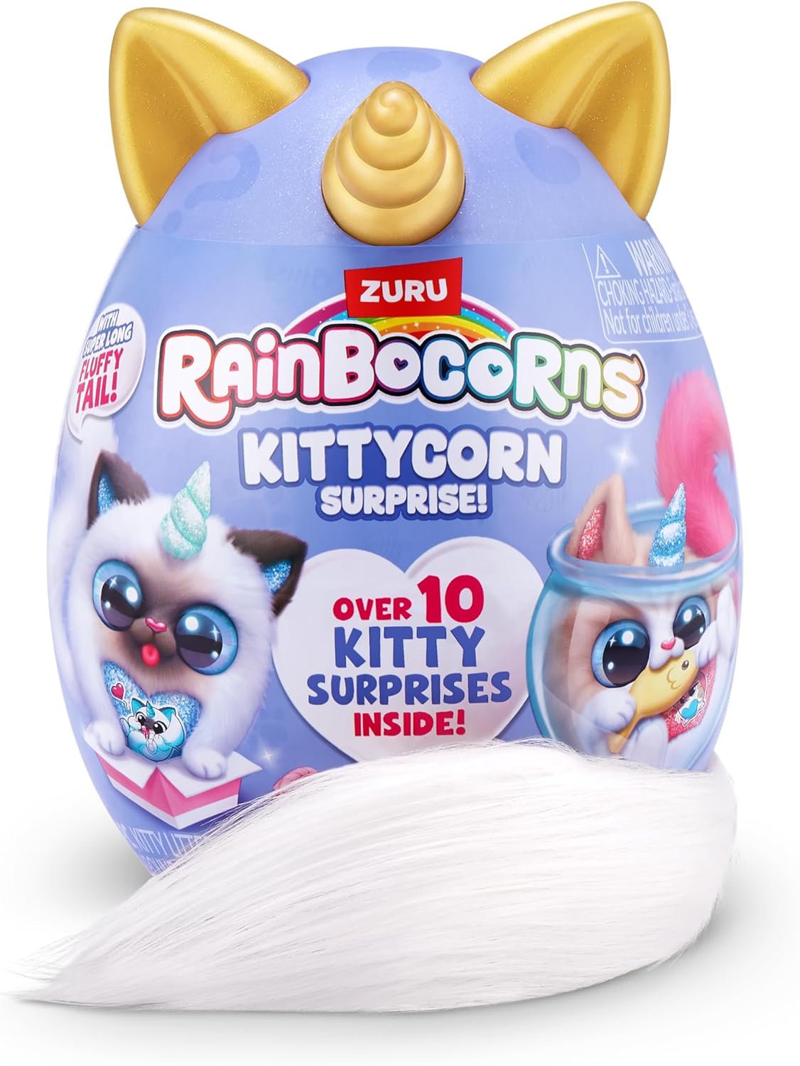 Rainbocorns Kittycorn Surprise Series 3 Ragdoll (Dolly) da ZURU, Brinquedo de pelúcia, Bicho de pelúcia colecionável, Ovos surpresa para meninas (Ragdoll)