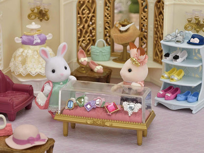 Sylvanian Families Conjunto de moda - Coleção de joias e pedras preciosas - brinquedo de casa de bonecas 5647