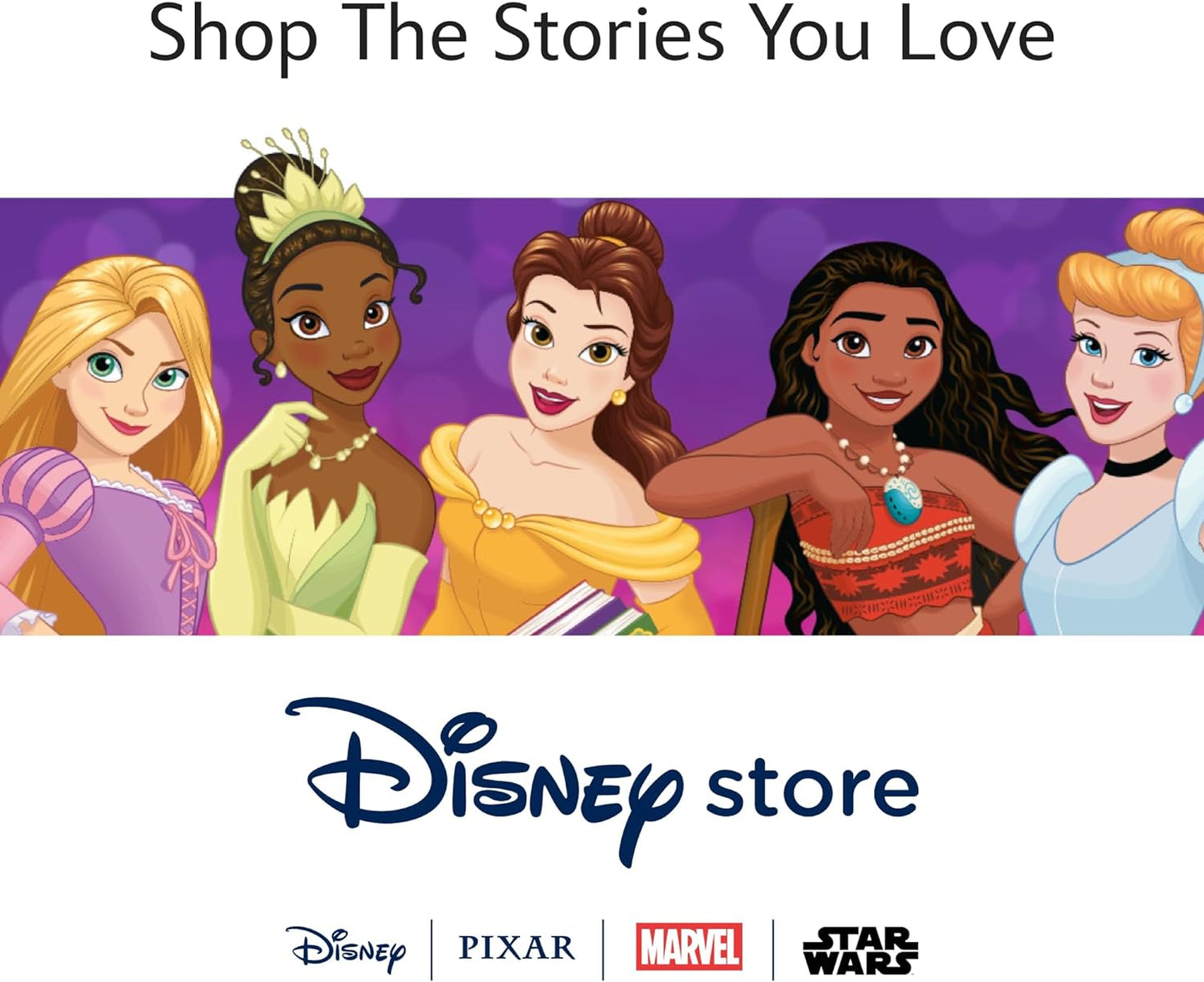 Disney Store Playset oficial de estatuetas, 10 figuras, princesas em vestidos clássicos - Tiana, Belle, Princesa Jasmine, Branca de Neve, Cinderela, Aurora, Ariel, Rapunzel, Mulan e Pocahontas, para maiores de 3 anos