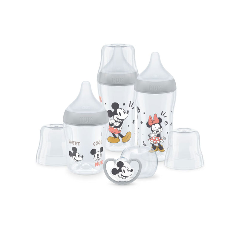 NUK Kit de Mamadeiras inicial de combinação perfeita Disney Mickey