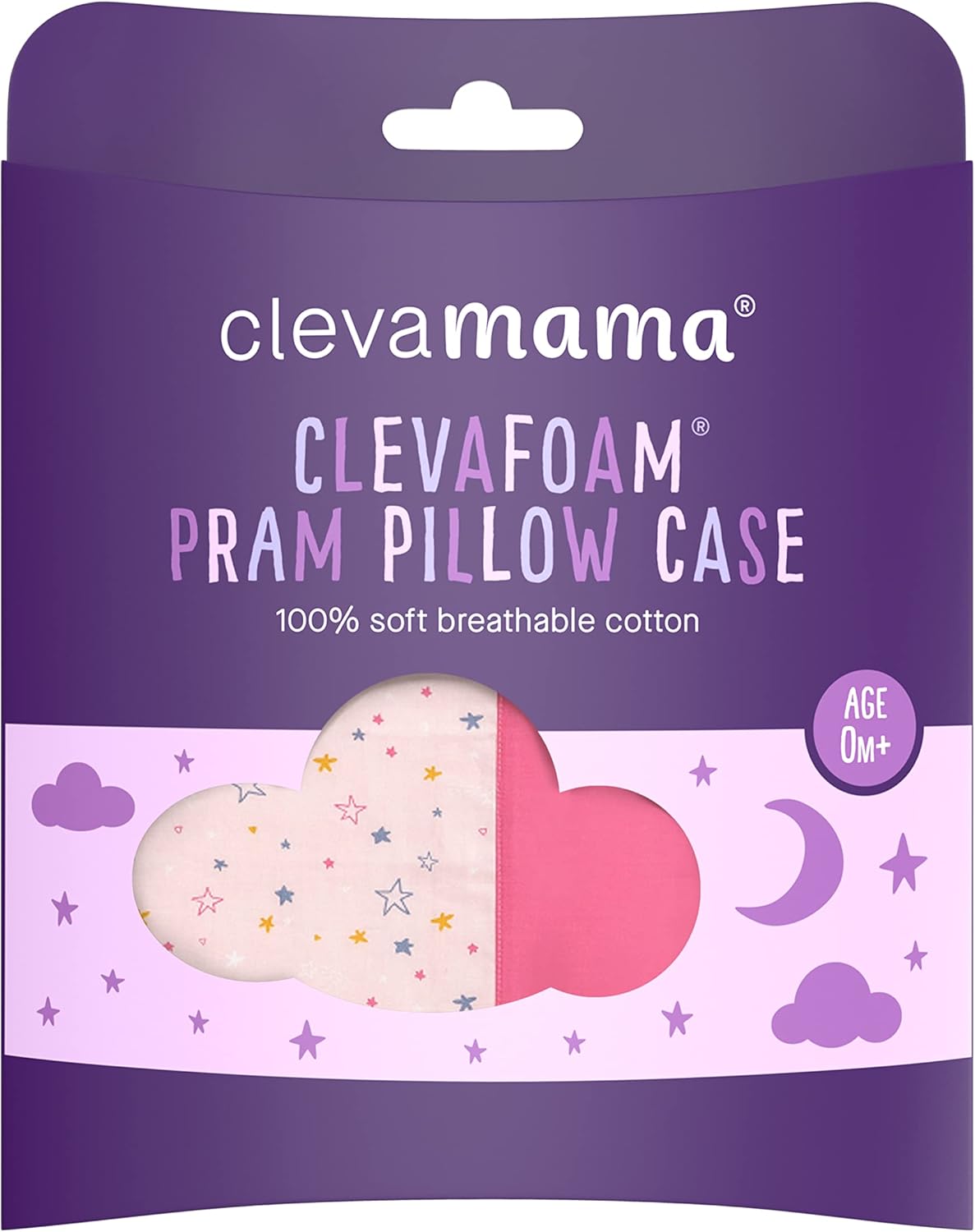 ClevaMama Capa de Almofada ClevaFoam para Carrinho de Bebê - Azul