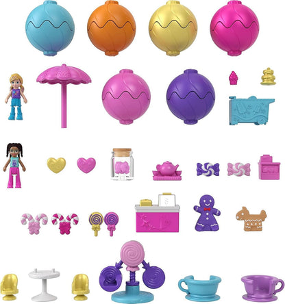 Polly Pocket Conjunto de máquina de chicletes Mattel Bear