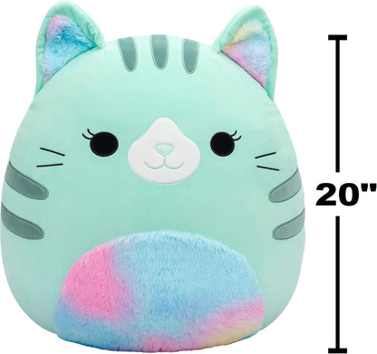 Squishmallows Original 20 Polegadas - Corinna, a Gata Azul-petróleo