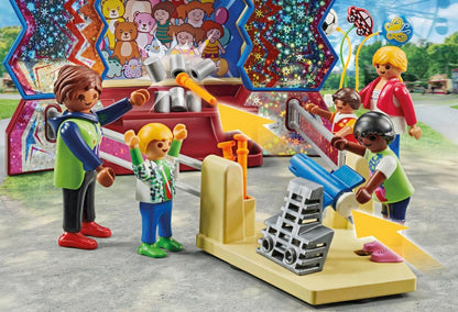 Playmobil 71452 My Life: Funfair Promo Pack, brinquedos para presentear e dramatizações divertidas e imaginativas, conjuntos de jogos adequados para crianças a partir de 4 anos