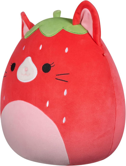 Squishmallows Gato Morango Olma Original de 12 Polegadas