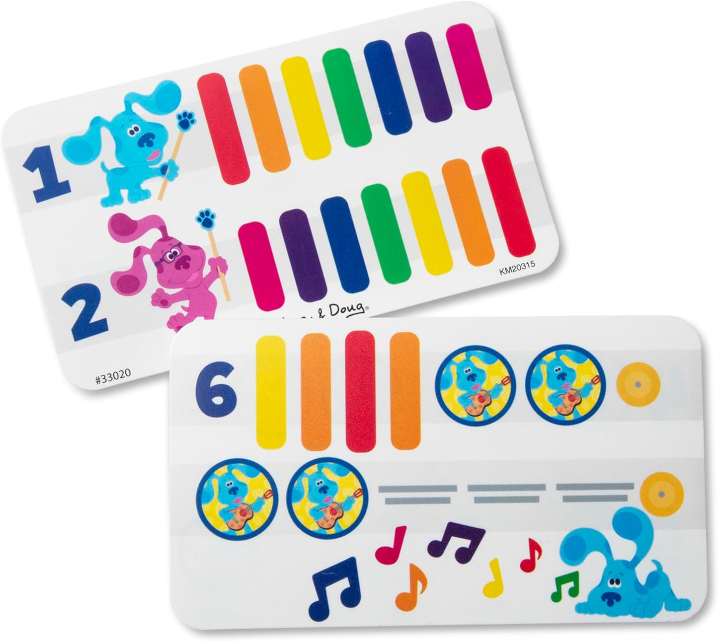 Melissa & Doug As pistas de Blue e você! Placa de madeira para criação de música