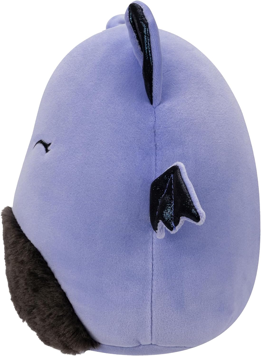 Squishmallows  SQHW00579 Joldy The Purple Bat de 7,5 polegadas com olhos fechados - Pelúcia oficial Jazwares ultramacio de tamanho pequeno