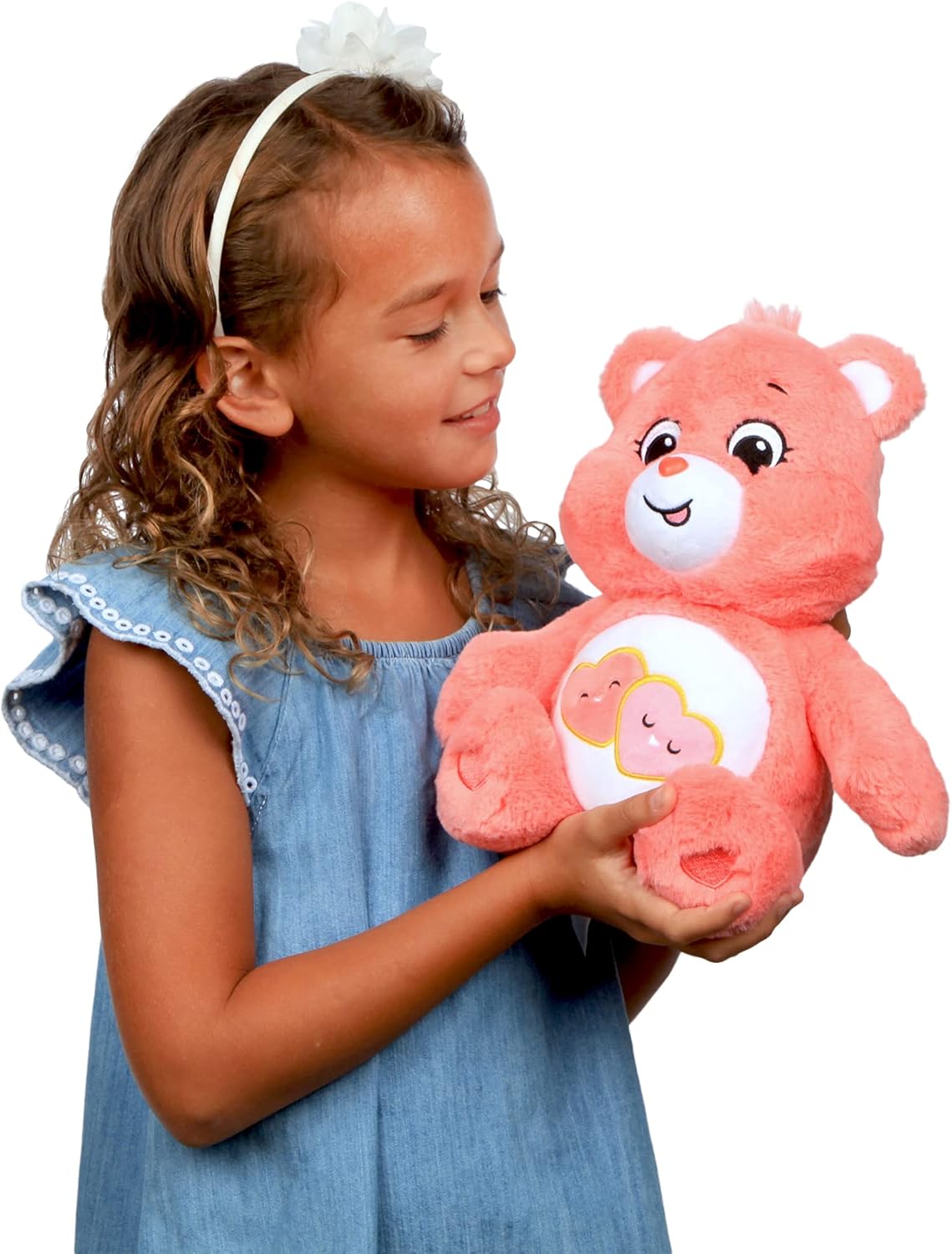 Ursinhos Carinhosos | Urso Love-A-Lot 35cm Pelúcia Média | Brinquedo de pelúcia fofo colecionável, brinquedos fofinhos para crianças, brinquedos macios para meninos e meninas, ursinhos fofos adequados para meninas e meninos de 4 anos ou mais