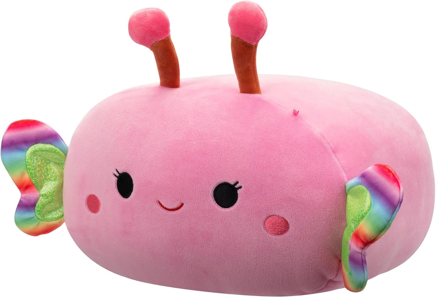 Squishmallows empilháveis originais de 12 polegadas Brielana, a borboleta rosa