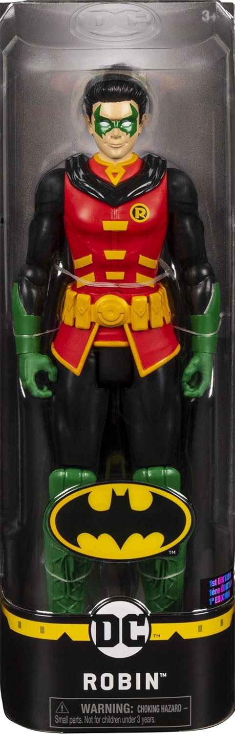 Figura de acción de BATMAN de DC Comics de 12 pulgadas, para niños de 3 años en adelante. Los estilos varían.