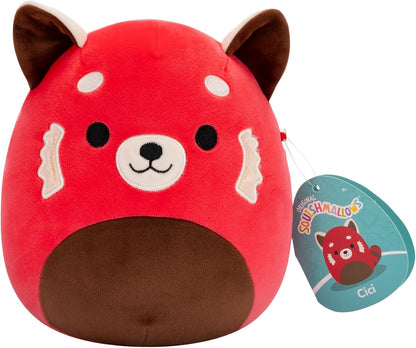 Squishmallows Original 7,5 Polegadas - Cici, o Panda Vermelho