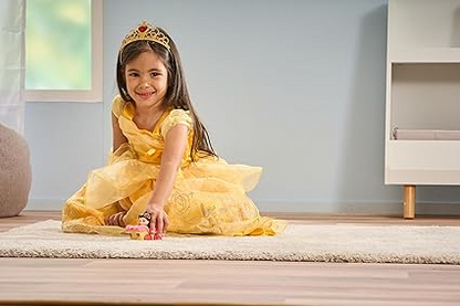 VTech Toot-Toot Drivers Carruagem Encantada da Cinderela, veículo oficial de simulação de princesa da Disney com luzes, frases e músicas, brinquedo interativo para crianças 12 meses, 2, 3, 4 Plus, versão em inglês