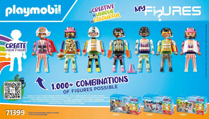 Playmobil 71399 Minhas figuras - show de acrobacias, coleção de figuras, dramatização imaginativa, conjuntos de jogos adequados para crianças de 4 anos ou mais