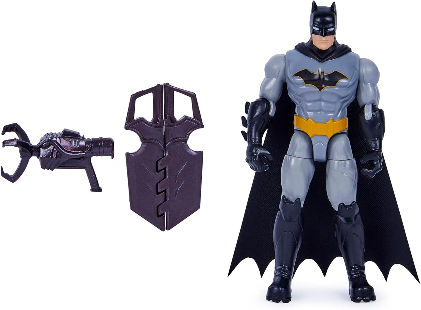 DC Comics, Batman e Robin vs. The Joker e King Shark, bonecos de ação de 4 polegadas, brinquedos infantis para meninos e meninas de 3 anos ou mais