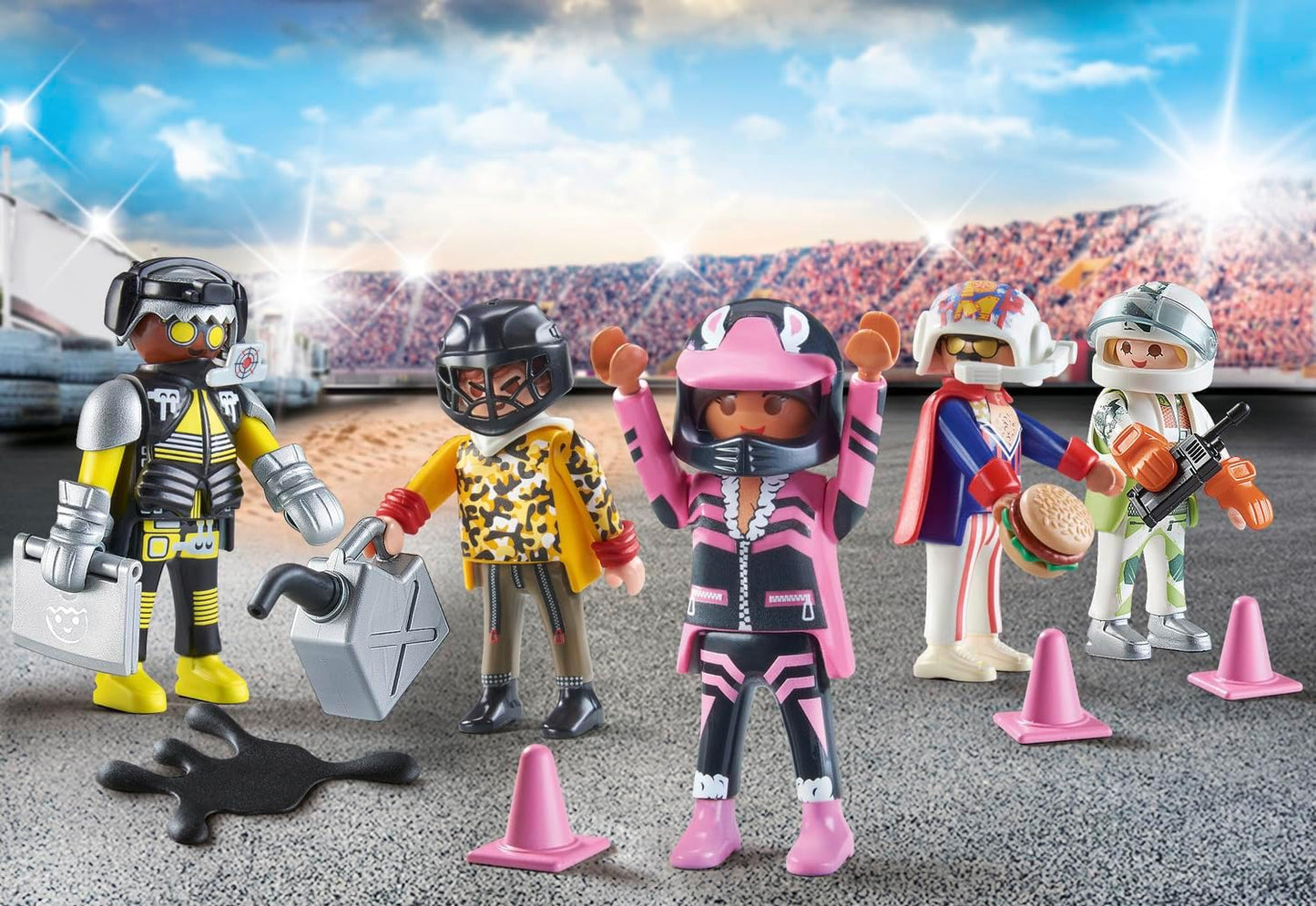 Playmobil 71399 Minhas figuras - show de acrobacias, coleção de figuras, dramatização imaginativa, conjuntos de jogos adequados para crianças de 4 anos ou mais