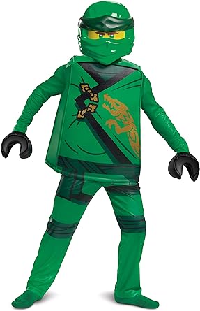 DISGUISE  Fantasia infantil unissex de luxo Lloyds Lego Ninjago