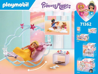 Playmobil 71362 Festa da Princesa Arco-Íris nas Nuvens, Mundo Mágico de Conto de Fadas, dramatização divertida e imaginativa, conjuntos de jogos adequados para crianças de 4 anos ou mais