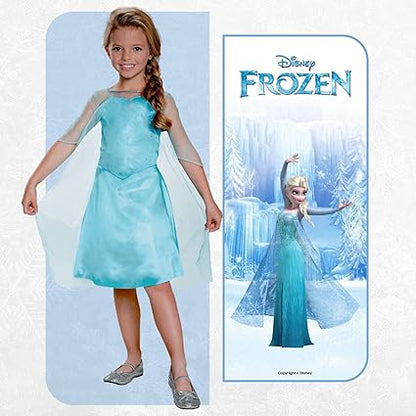 DISGUISE  Traje oficial da Disney Frozen Elsa, vestido de princesa para meninas