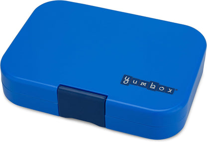 Yumbox Recipiente de lancheira Bento à prova de vazamentos Panino para crianças e adultos (azul surf (bandeja de urso polar))