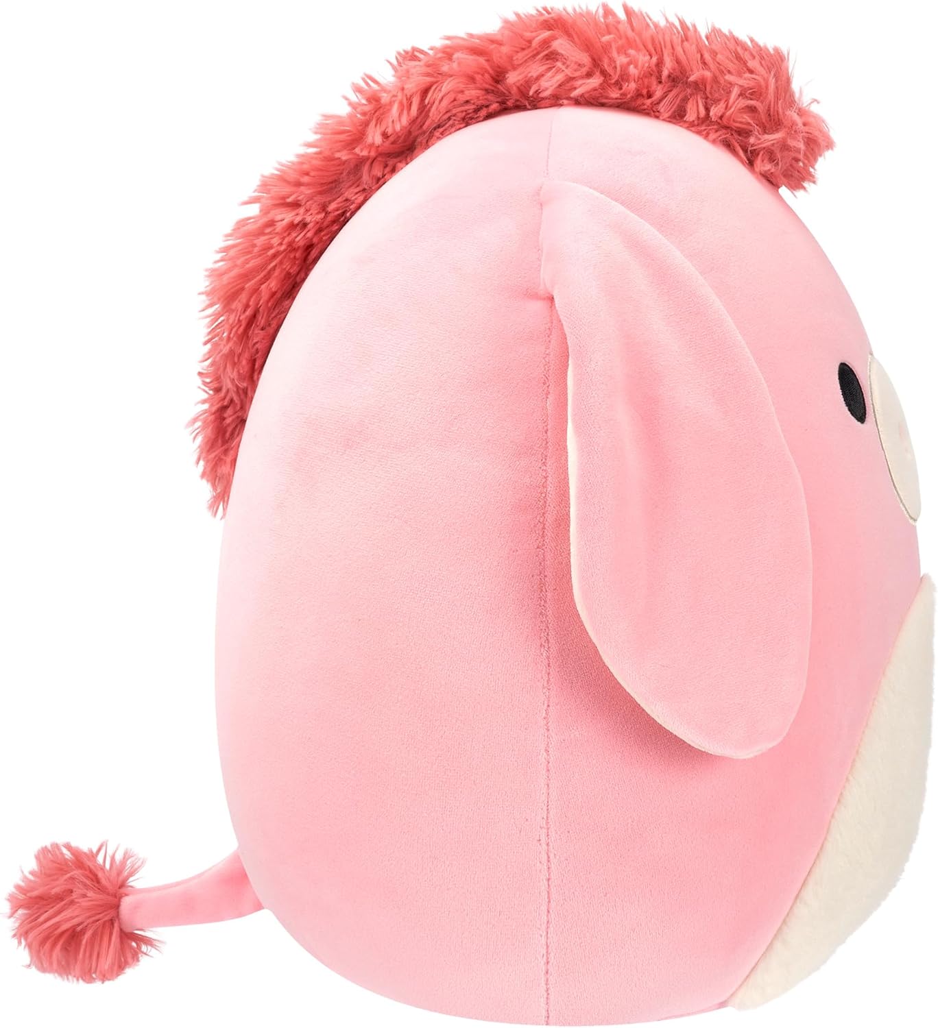 Squishmallows SQCR05498 20 polegadas-Maudie The Pink Donkey, multicolor