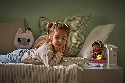 VTech Gabby's Dollhouse Story Tails With Gabby, Official Gabby's Dollhouse Toy with 4 Stories, Music and Sounds, Night Light and Timer, Gift for Kids 3, 4, 5Plus Years, English Version