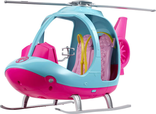 Barbie Helicóptero, Rosa e Azul com Rotor Giratório