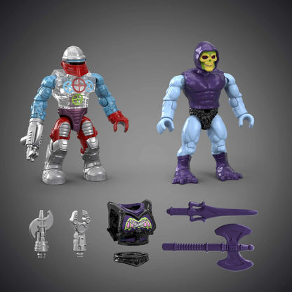 MEGA Construx Masters of the Universe Land Shark - Conjunto de veículos de ataque colecionáveis - Mandíbulas móveis - 2 micro figuras - 178 tijolos - Presente para crianças 8+