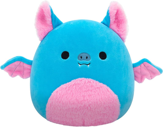 Squishmallows Boyle, o morcego frugívoro azul original de 7,5 polegadas