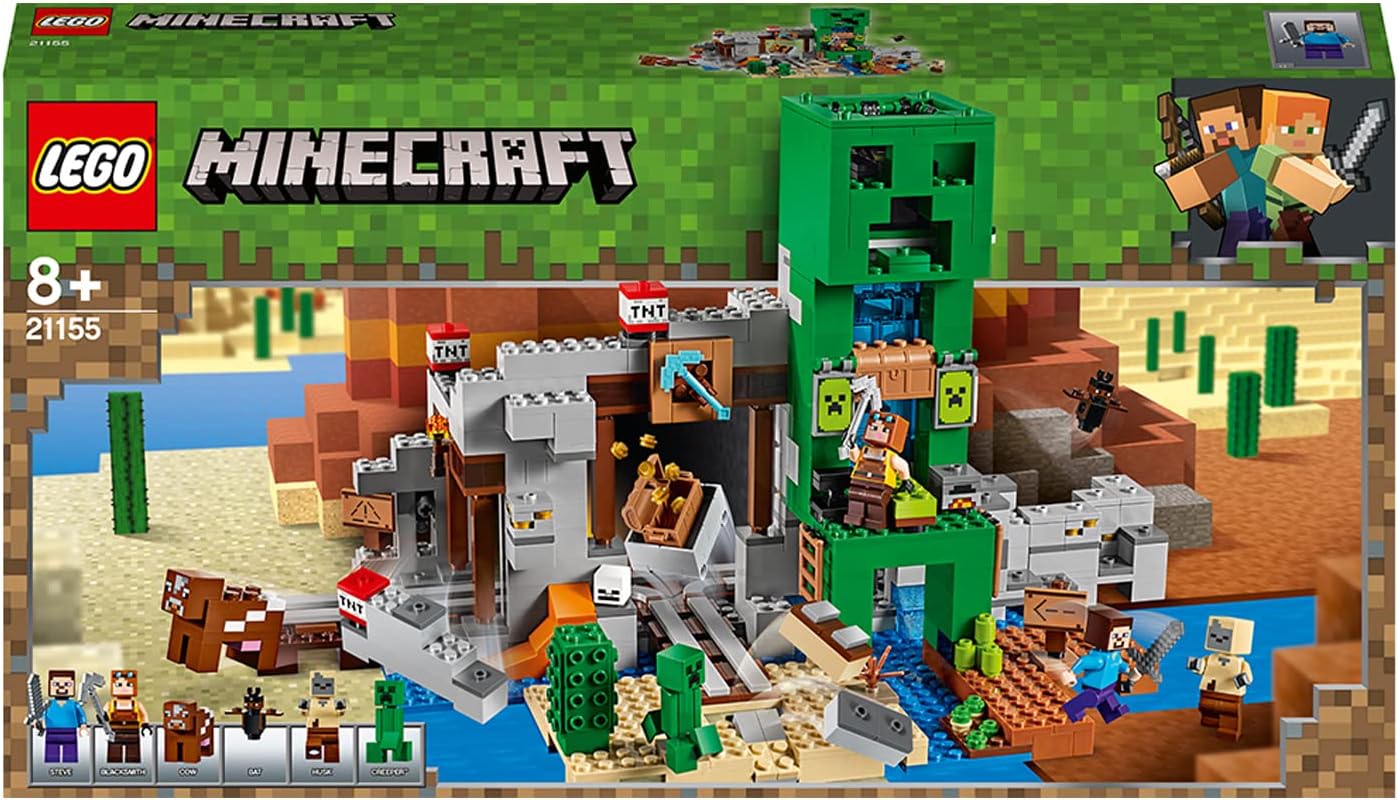 LEGO 21155 Minecraft A Mina Creeper