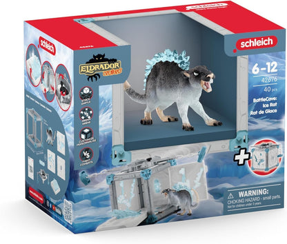 Schleich 42676 BattleCave Ice Rat, a partir de 7 anos, ELDRADOR CREATURES - Playset, 40 peças