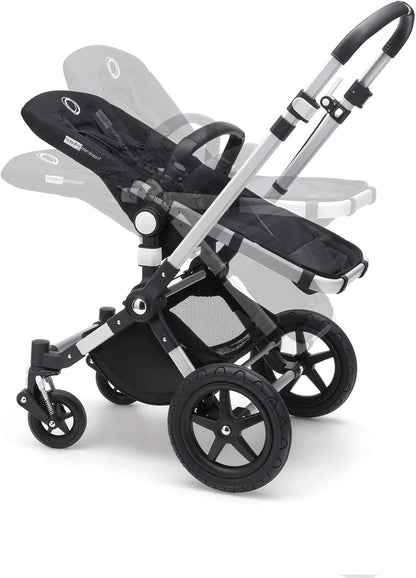 Bugaboo Cameleon 3 Plus Complete, carrinho de bebê e carrinho 2 em 1 com guiador reversível, alumínio, cinza melange - cinza melange