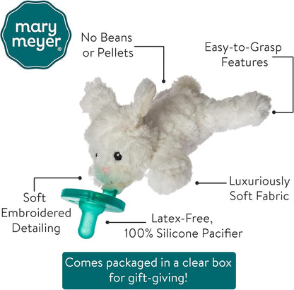 Mary Meyer Chupeta infantil Baby Dummy WubbaNub, 15,24 cm, Putty Bunny