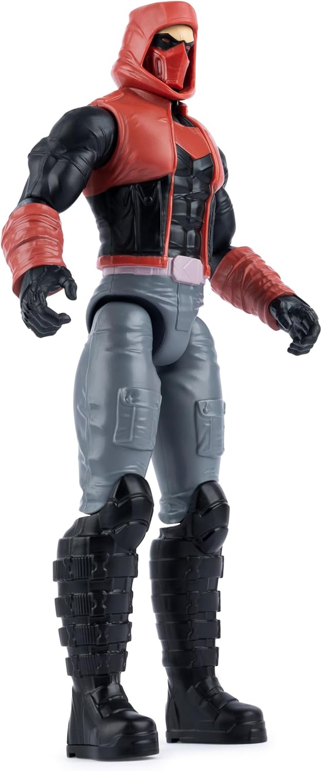 DC Comics, boneco de ação Red Hood de 12 polegadas, brinquedos infantis para meninos e meninas de 3 anos ou mais