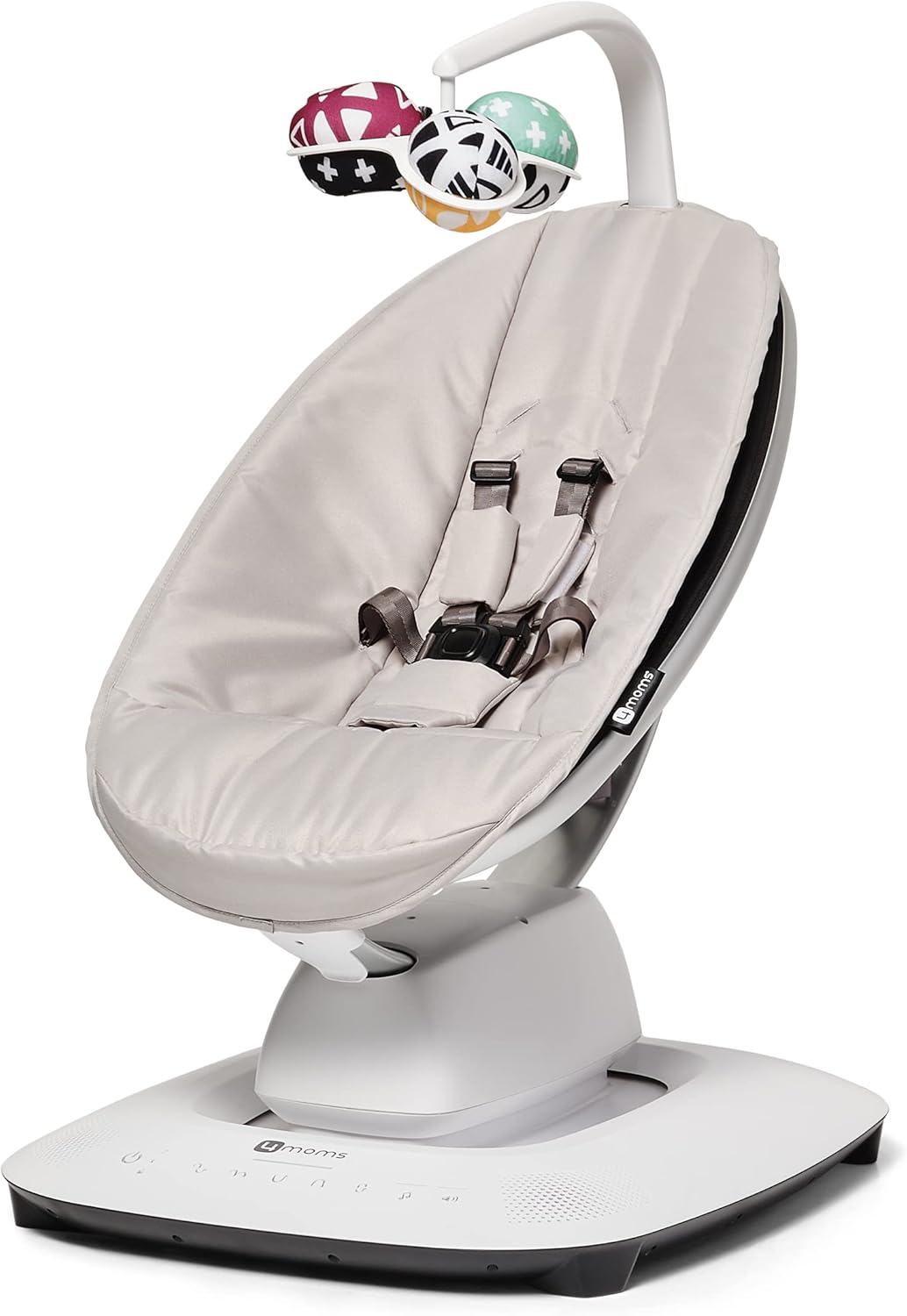 4moms  mamaRoo 5.0 Balanço Multi-Movimento para Bebês - Cinza