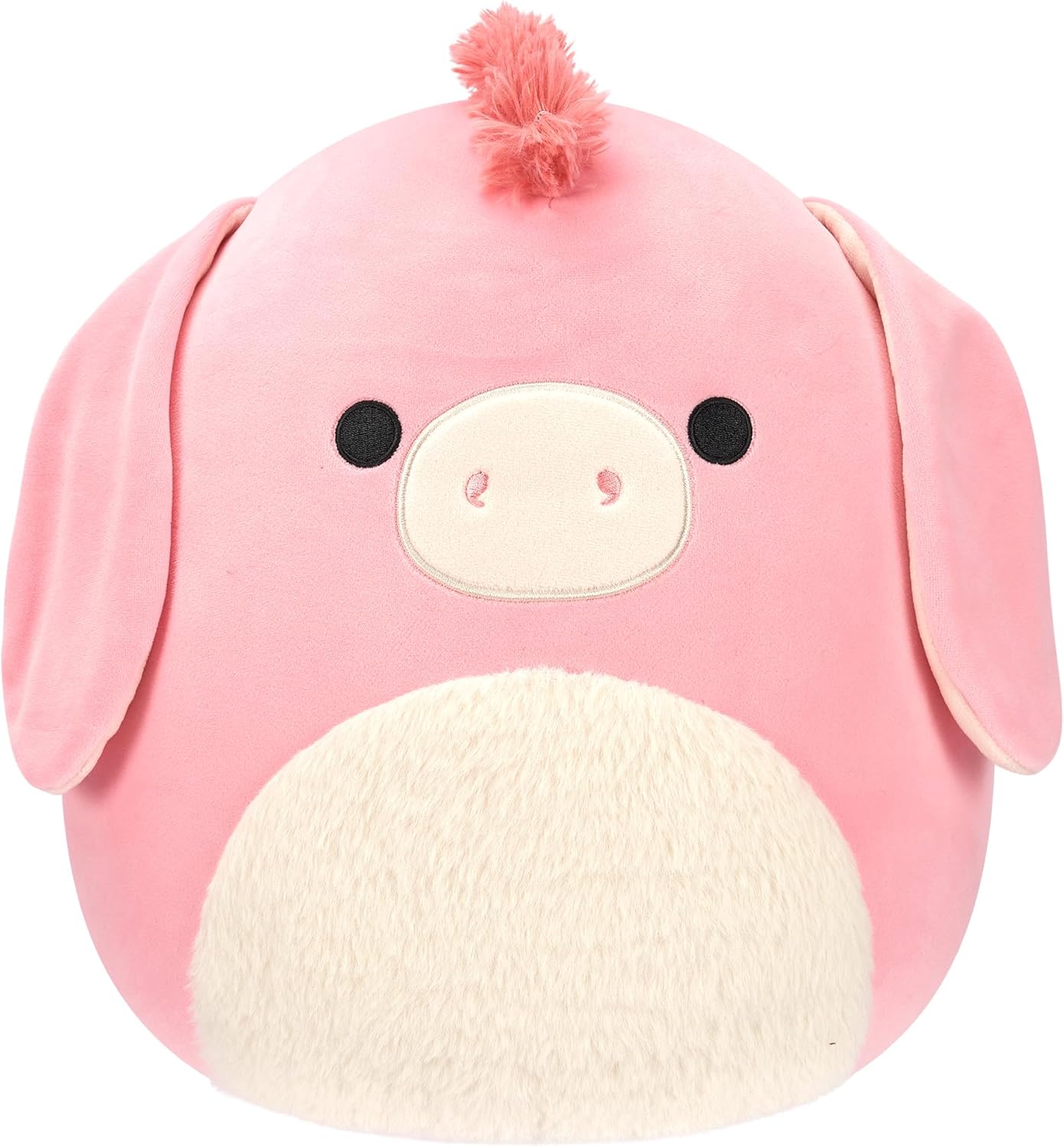 Squishmallows SQCR05498 20 polegadas-Maudie The Pink Donkey, multicolor