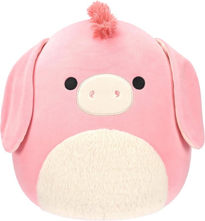 Squishmallows SQCR05498 20 pulgadas - Maudie el burro rosa, multicolor