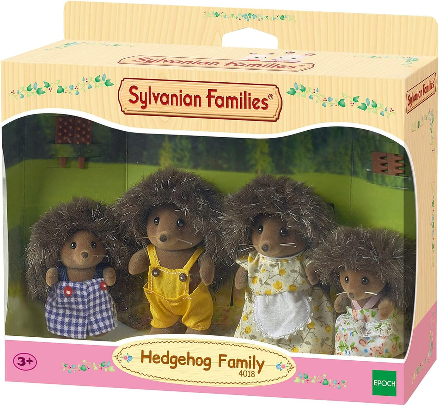 Sylvanian Families 5494 Adventure Tree House Playset, multicolorido e família de ouriços