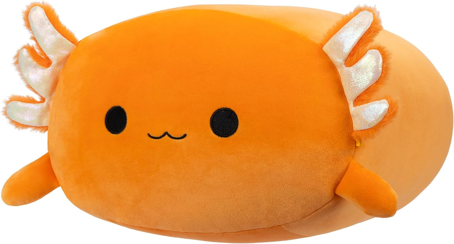 Squishmallows SQCR04196 Nico-Orange Axolotl empilháveis 12 polegadas de tamanho médio ultrasoft oficial Kelly brinquedo de pelúcia