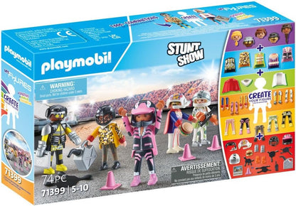 Playmobil 71399 Minhas figuras - show de acrobacias, coleção de figuras, dramatização imaginativa, conjuntos de jogos adequados para crianças de 4 anos ou mais