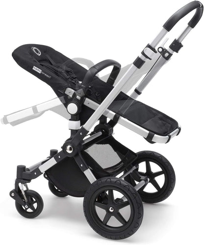 Bugaboo Cameleon 3 Plus Complete, carrinho de bebê e carrinho 2 em 1 com guiador reversível, alumínio, cinza melange - cinza melange