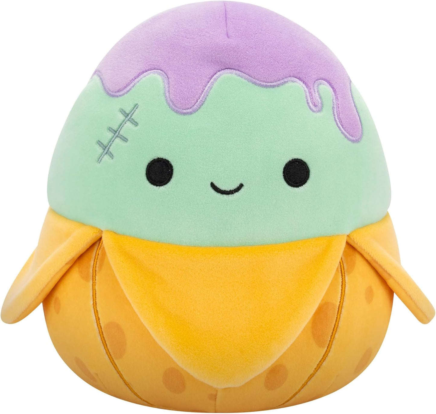 Squishmallows Original Stanislav el monstruo del plátano verde azulado de Halloween de 7,5 pulgadas