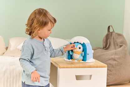 VTech Baby Soothing Starlight Igloo, Projetor de Luz Calmante com Melodias Relaxantes, Sons da Natureza e Ruído Branco, Brinquedo para Bebês de 0, 3, 6, 12 Meses Mais, Versão em Inglês