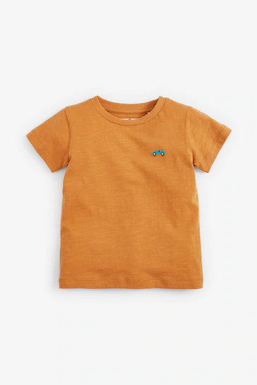 |Niño| Pack de 5 camisetas de manga corta - Mineral (3 meses a 7 años)