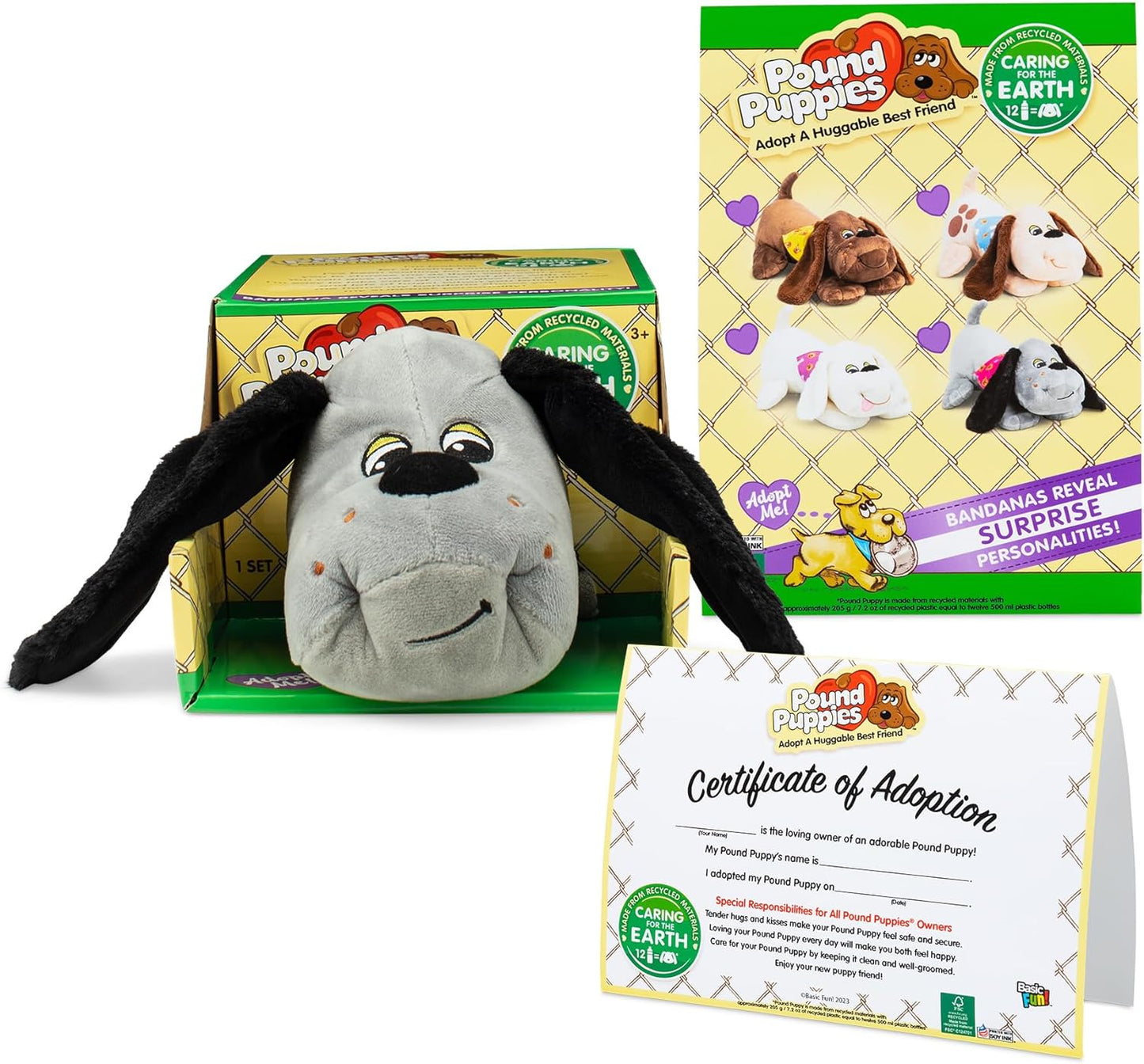 Cachorrinhos de libra, pelúcia de cachorrinho cinza / adorável, brinquedo de cachorrinho, cachorro de brinquedo macio para crianças, brinquedos de cachorrinho para meninas e meninos, pelúcia de cachorro de 43 cm para crianças de 3 anos ou mais