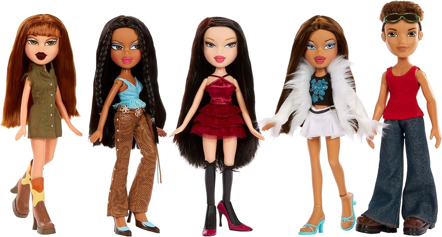 Bratz Boneca da moda original - KUMI - inclui duas roupas, acessórios de moda, embalagem holográfica de edição especial e pôster - para crianças e colecionadores com mais de 4 anos