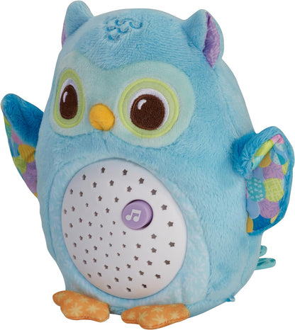 VTech Baby Twinkle Lights Owl, brinquedo calmante para bebês com sons da natureza, ruído branco, melodias e músicas, presente para bebês de 0, 3, 6, 9 meses +, versão em inglês